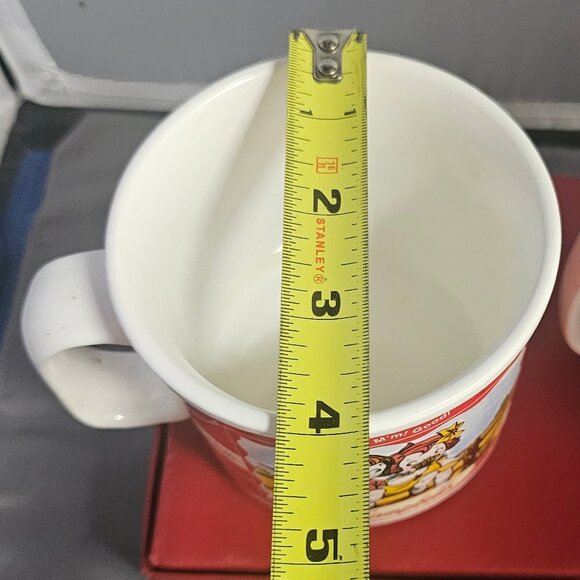 Vintage Campbell Soup Mugs Ceramic "M'm! M'm! Good"   Set of 2 from 2000 - Picture 5 of 7